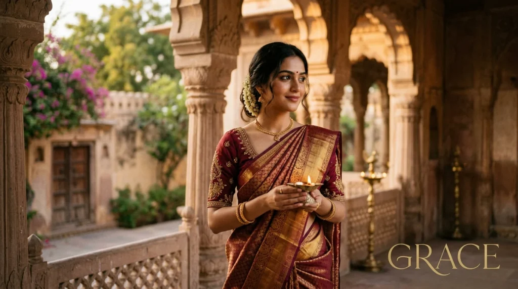 One Word Captions for Traditional Outfit Posts