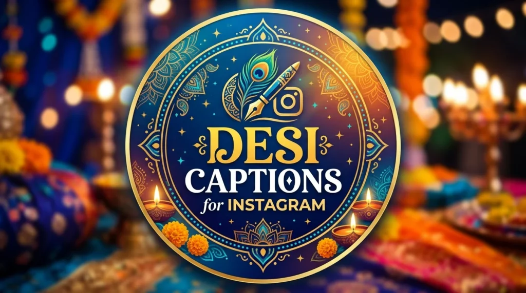 Short Desi Captions