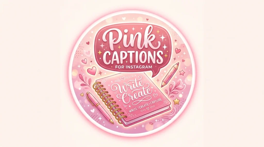 Short Pink Captions for Instagram