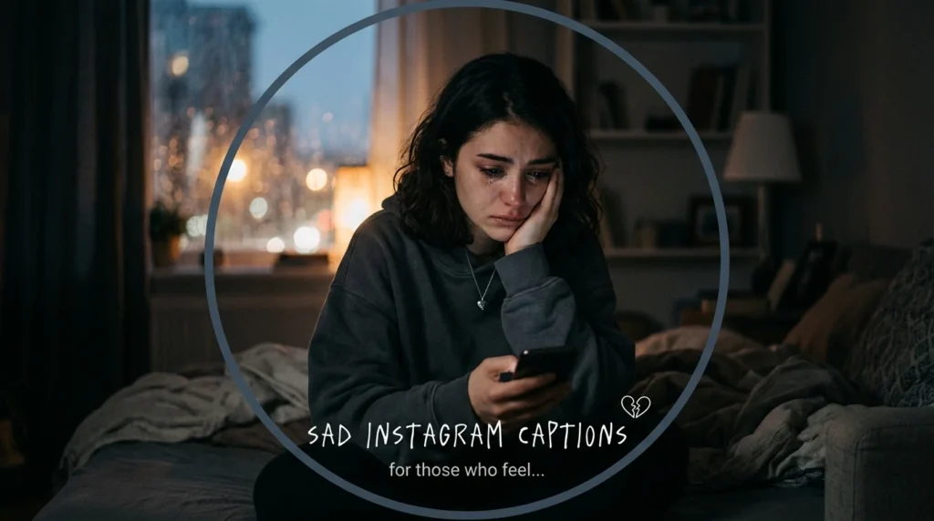 Short Sad Instagram Captions