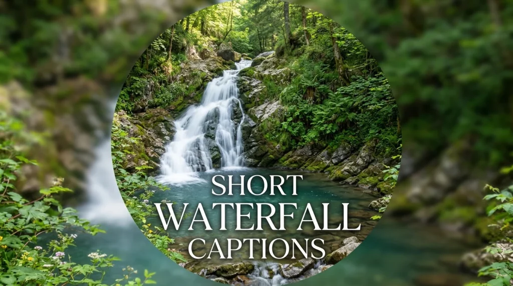 Short Waterfall Captions