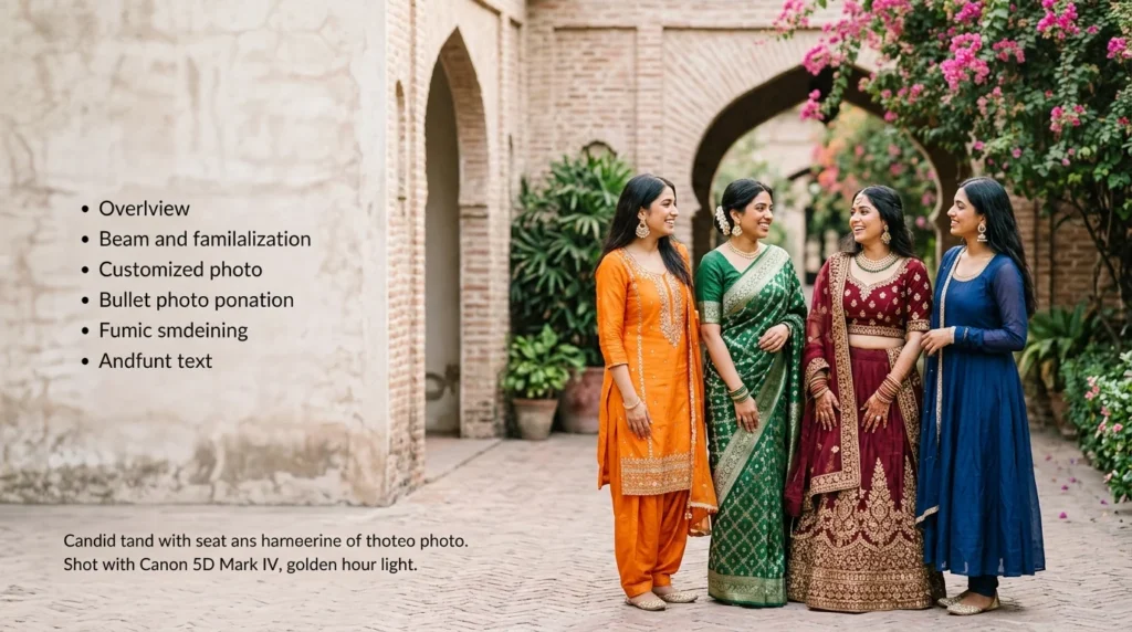 Traditional Outfit Bullet Captions for Instagram