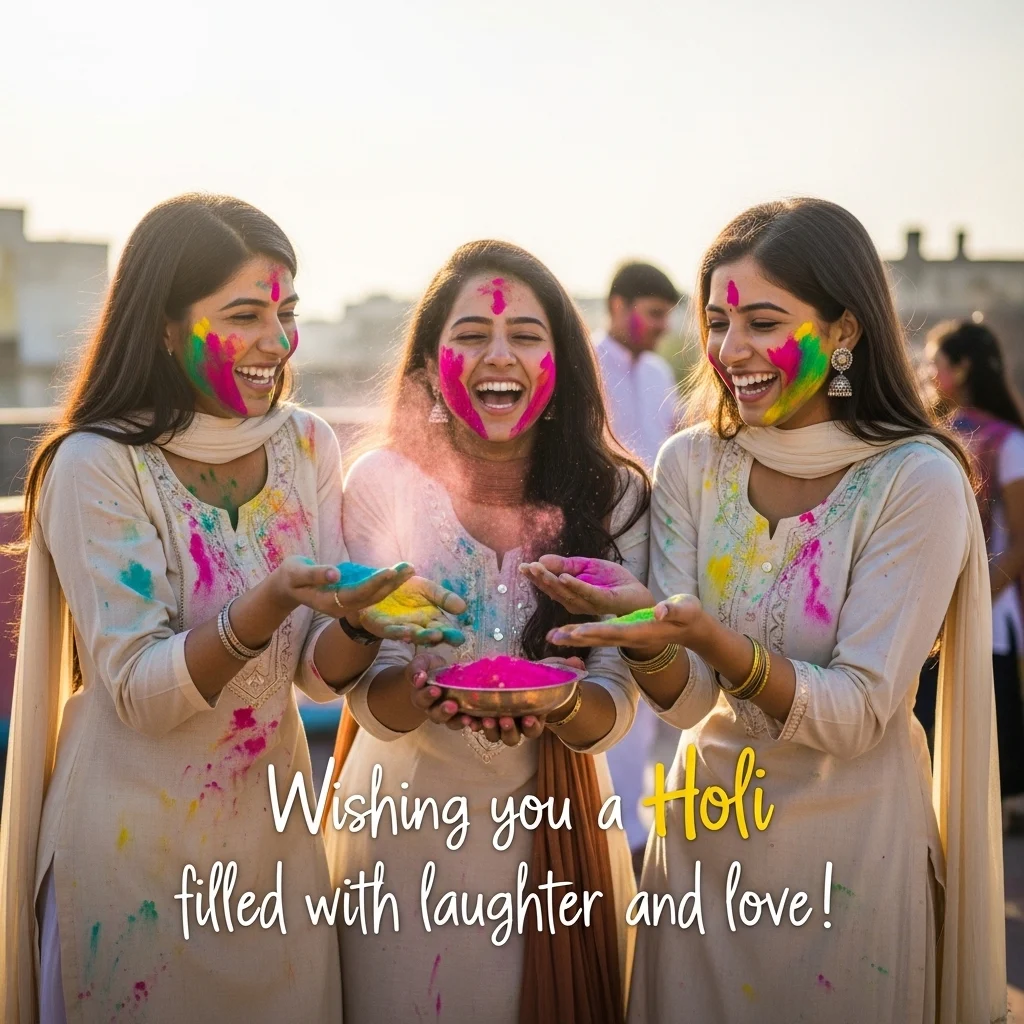 Holi Captions for Instagram