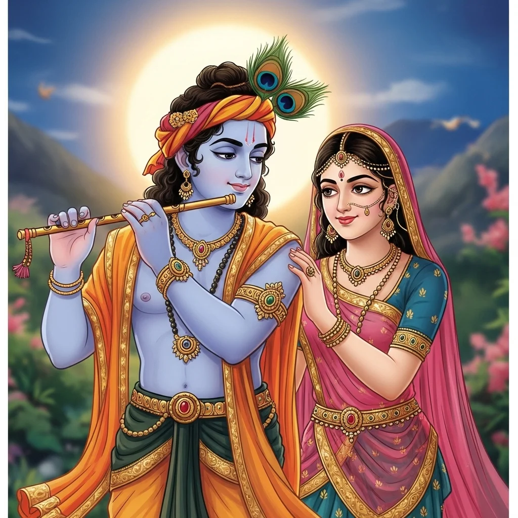 Krishna Captions for Instagram