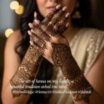 Mehndi Captions for Instagram
