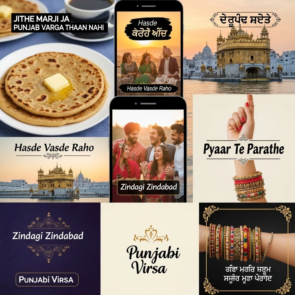 Punjabi Captions for Instagram