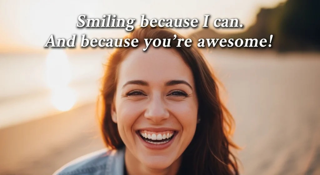 Smile Captions for Instagram