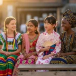 Traditional Captions for Girls