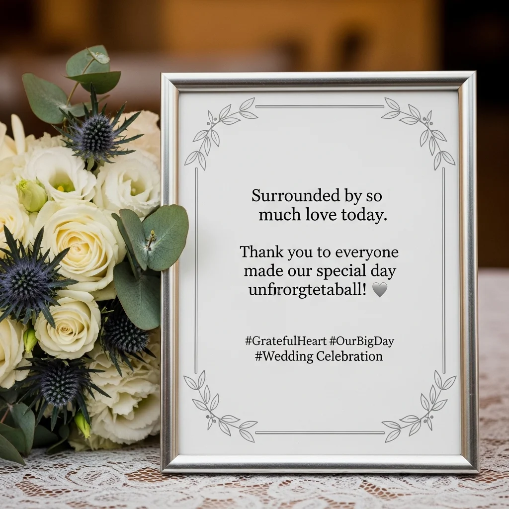 Wedding Vibes Captions for Instagram