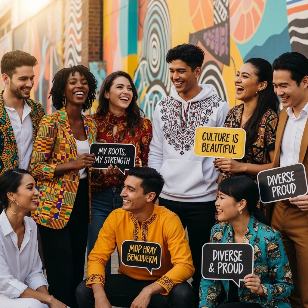 Ethnic Captions for Instagram