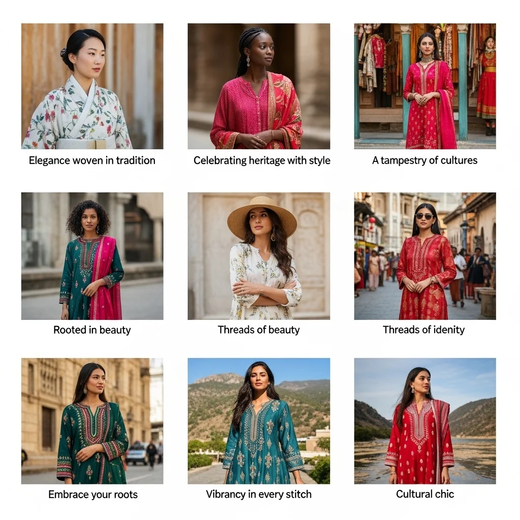 Ethnic Wear Captions for Instagram