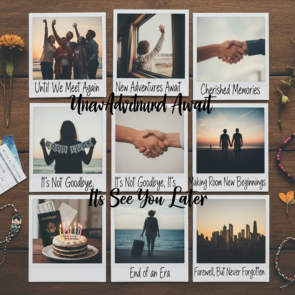 Farewell Captions for Instagram