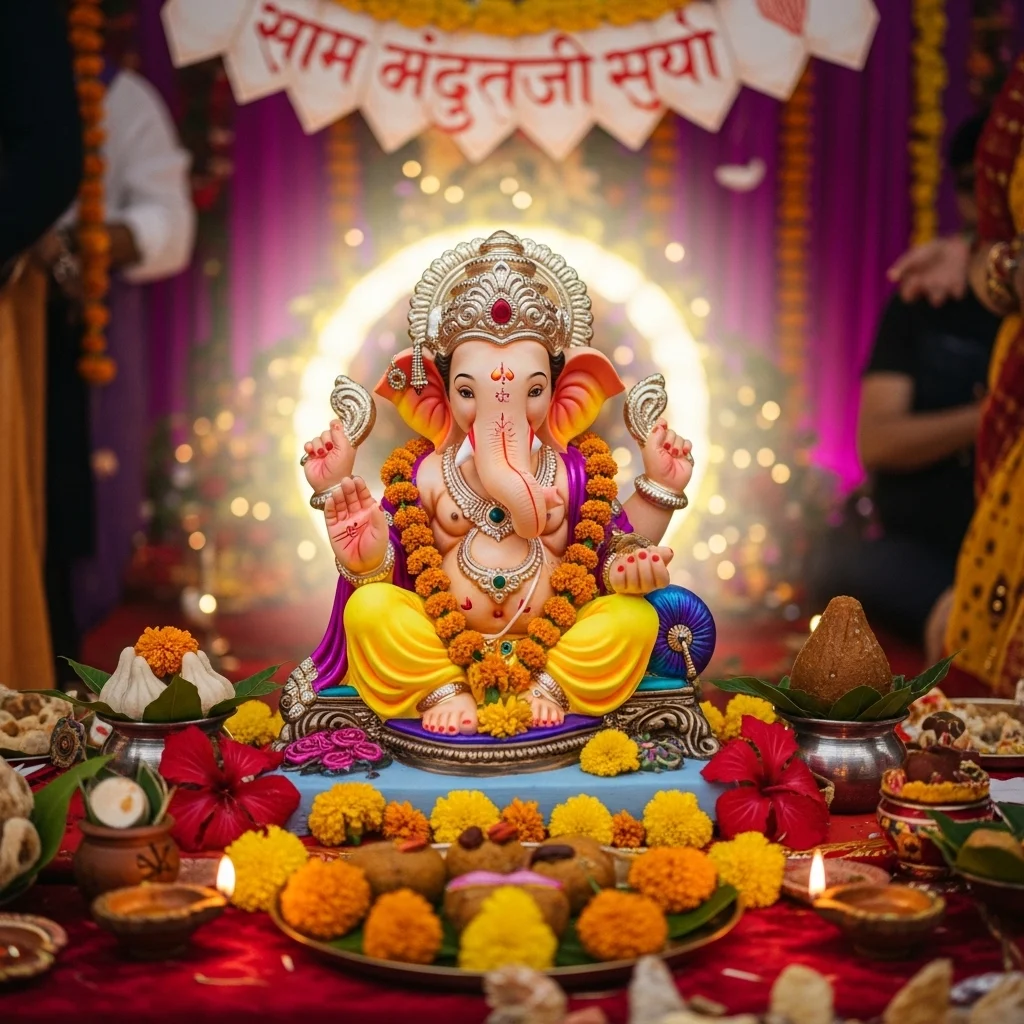 Ganpati Captions for Instagram