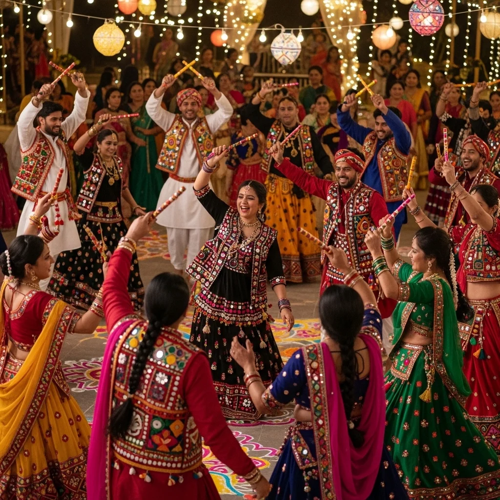 Garba Captions for Instagram