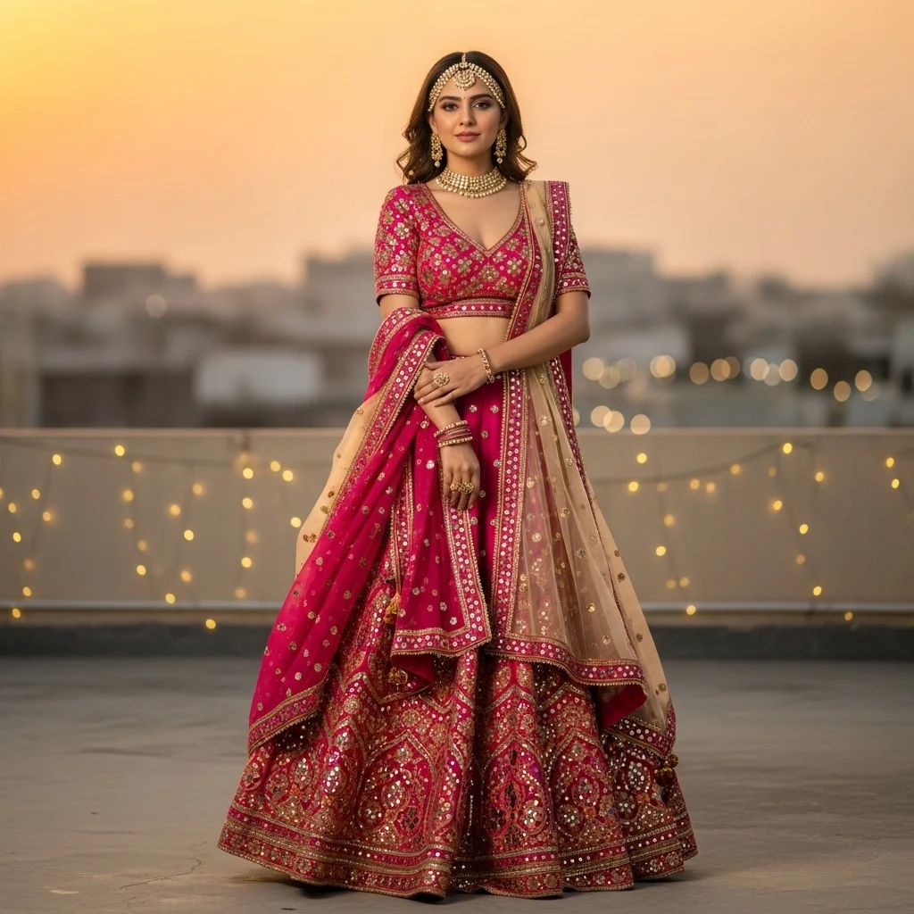 Lehenga Captions for Instagram