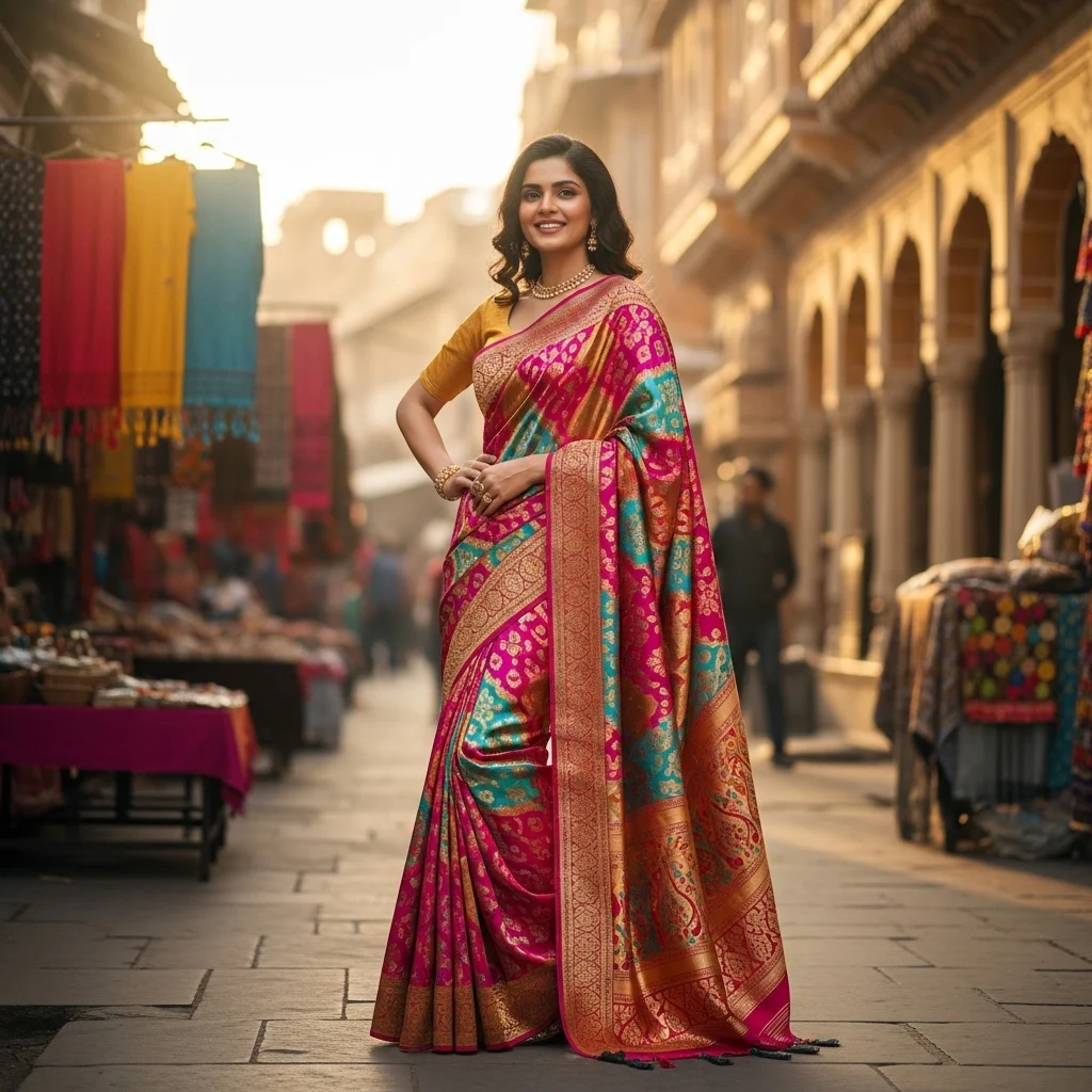 Saree Captions for Instagram & Pinterest