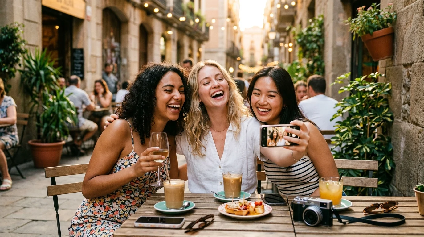 3 Friends Captions for Instagram