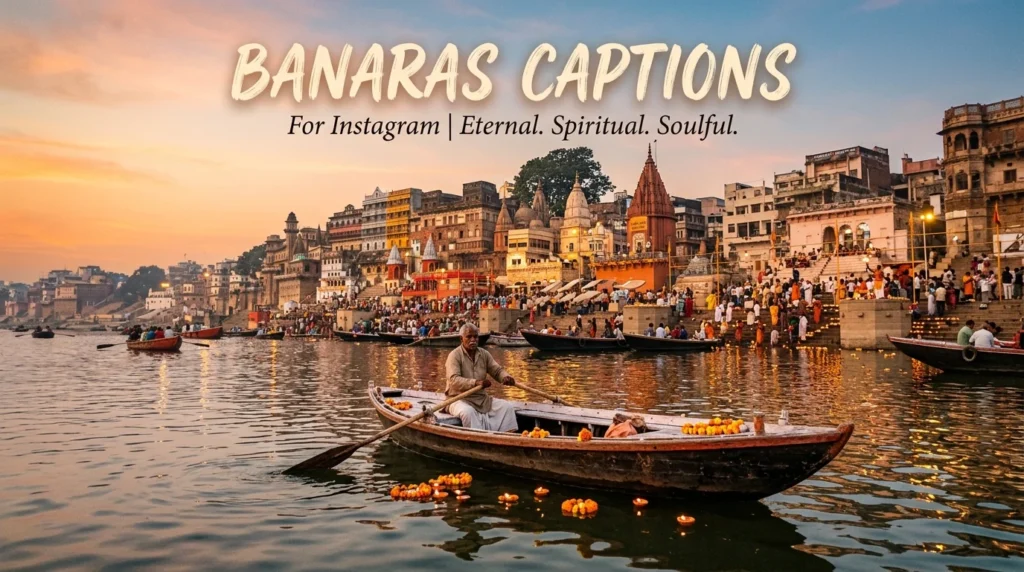 Banaras Captions for Instagram