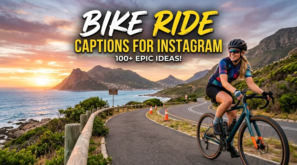 Bike Ride Captions for Instagram