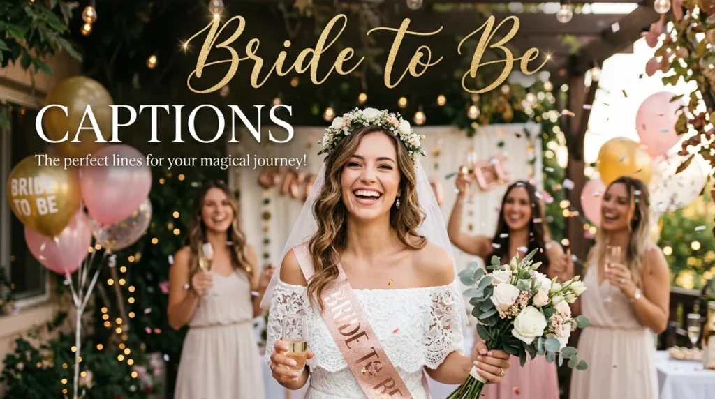 Bride to Be Captions
