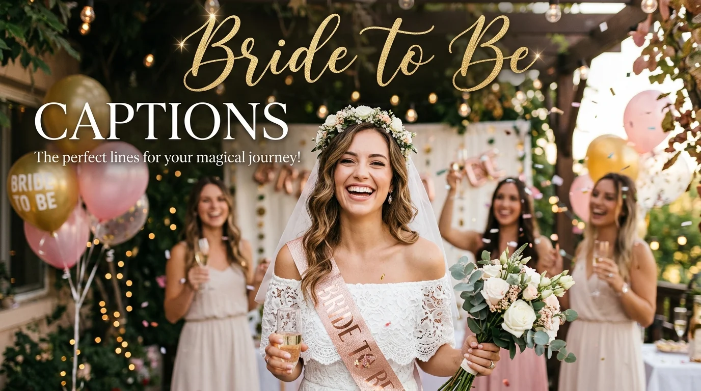 Bride to Be Captions