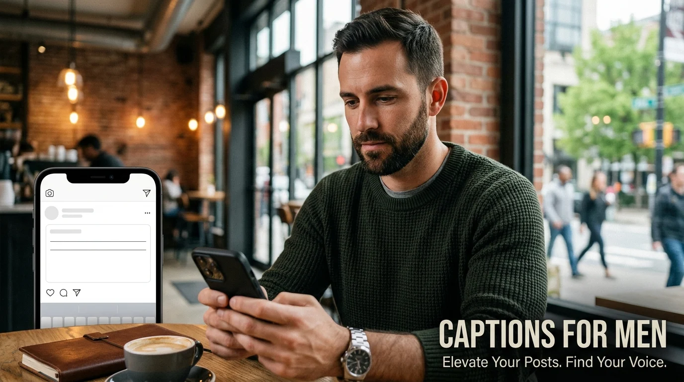Captions for Men