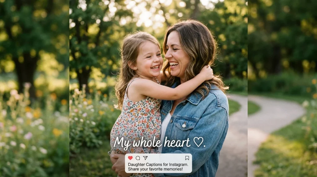 Daughter Captions for Instagram