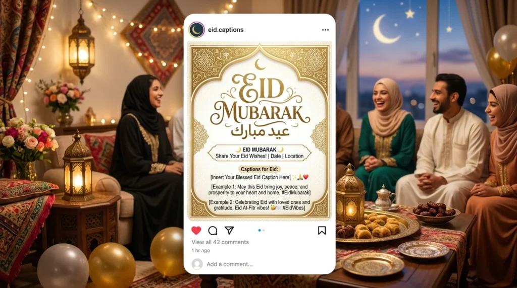 Eid Captions for Instagram
