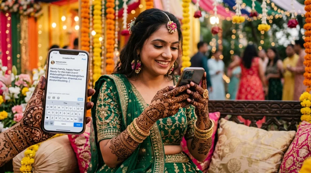 Mehndi Captions for Instagram