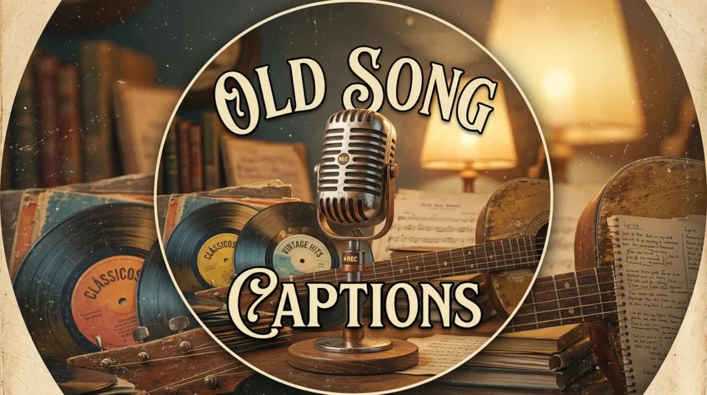 Old Song Captions for Instagram