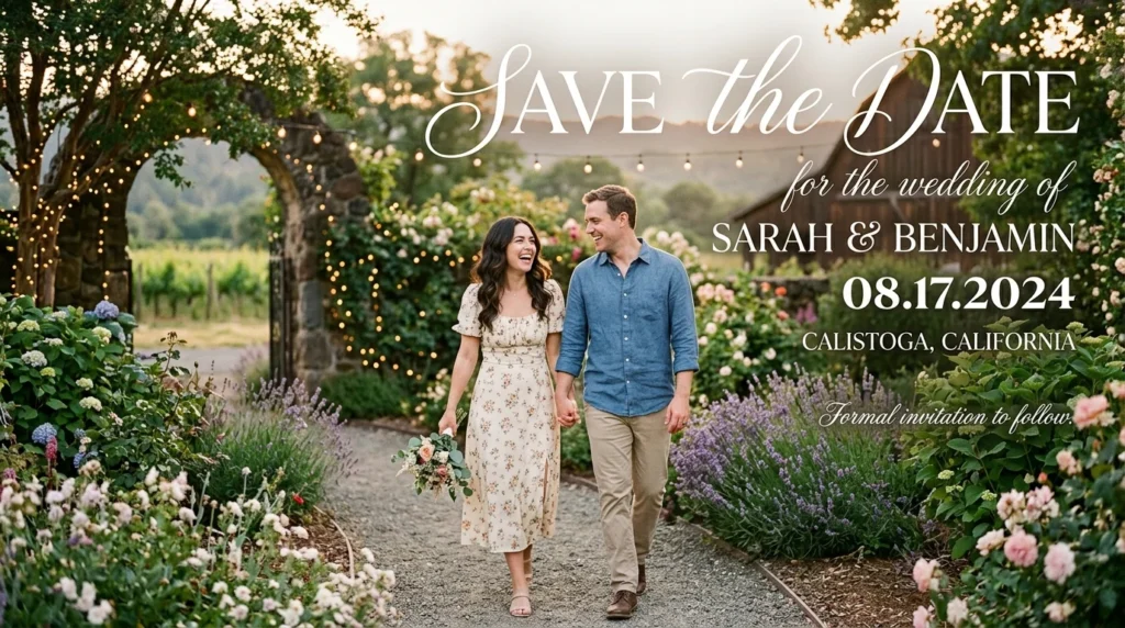Save the Date Captions