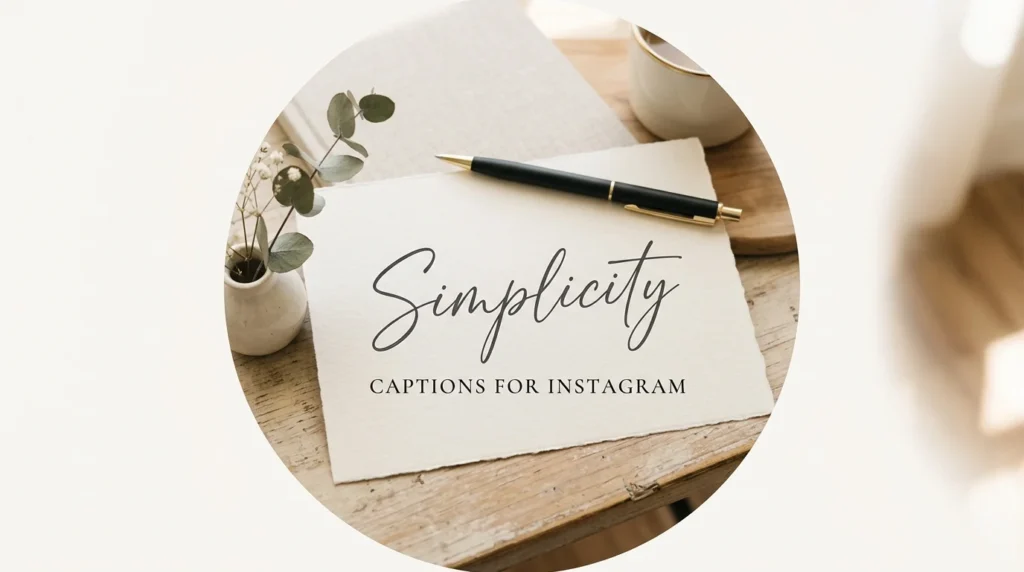 Simplicity Captions for Instagram