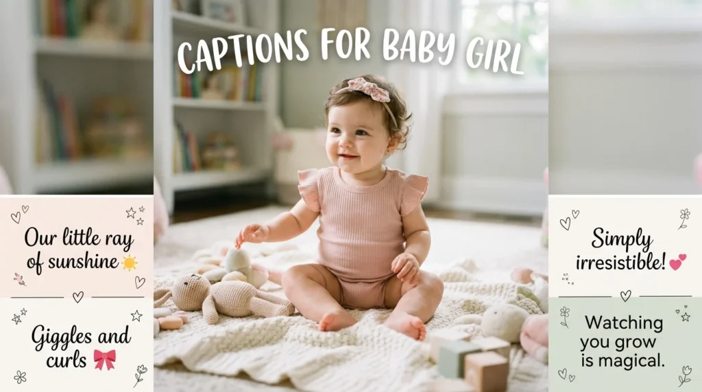 Captions for Baby Girl