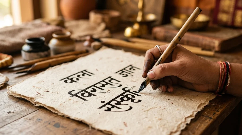 Captions in Hindi