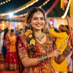 Navratri Captions for Girl