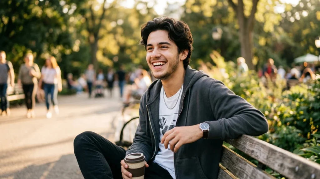 Smile Captions for Instagram for Boy