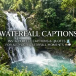 Waterfall Captions for Instagram